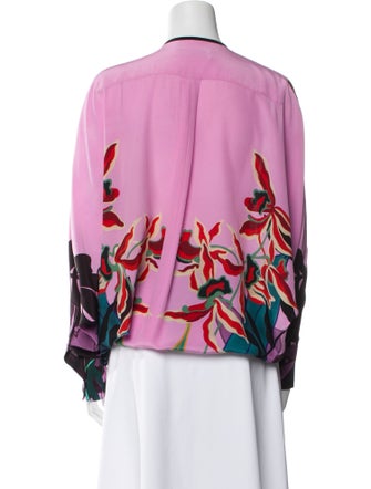 Valentino Silk Printed Blouse