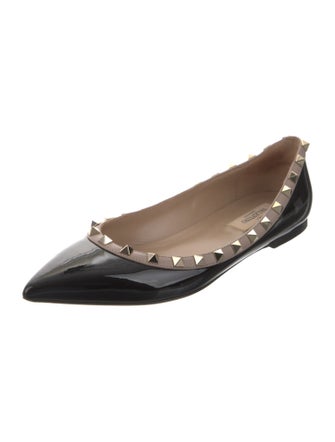 Valentino Rockstud Rockstud Accents Ballet Flats
