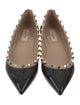 Valentino Rockstud Rockstud Accents Ballet Flats