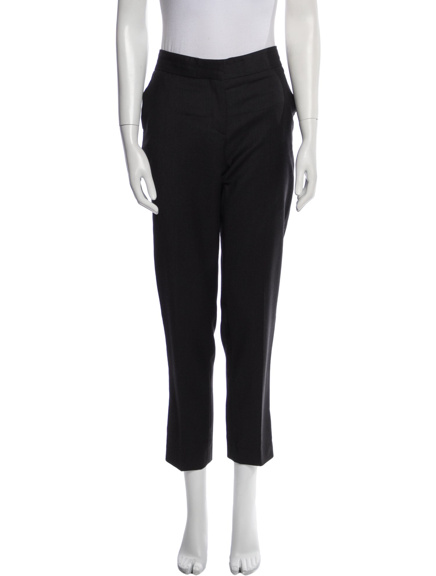 Valentino Wool Straight Leg Pants