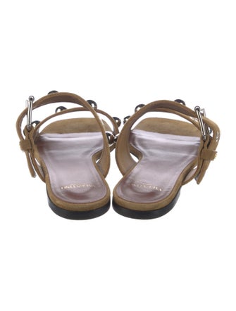 Valentino Suede Slides