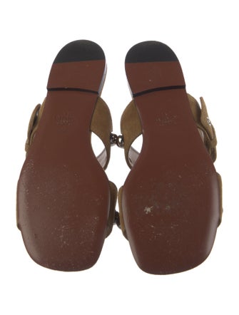 Valentino Suede Slides