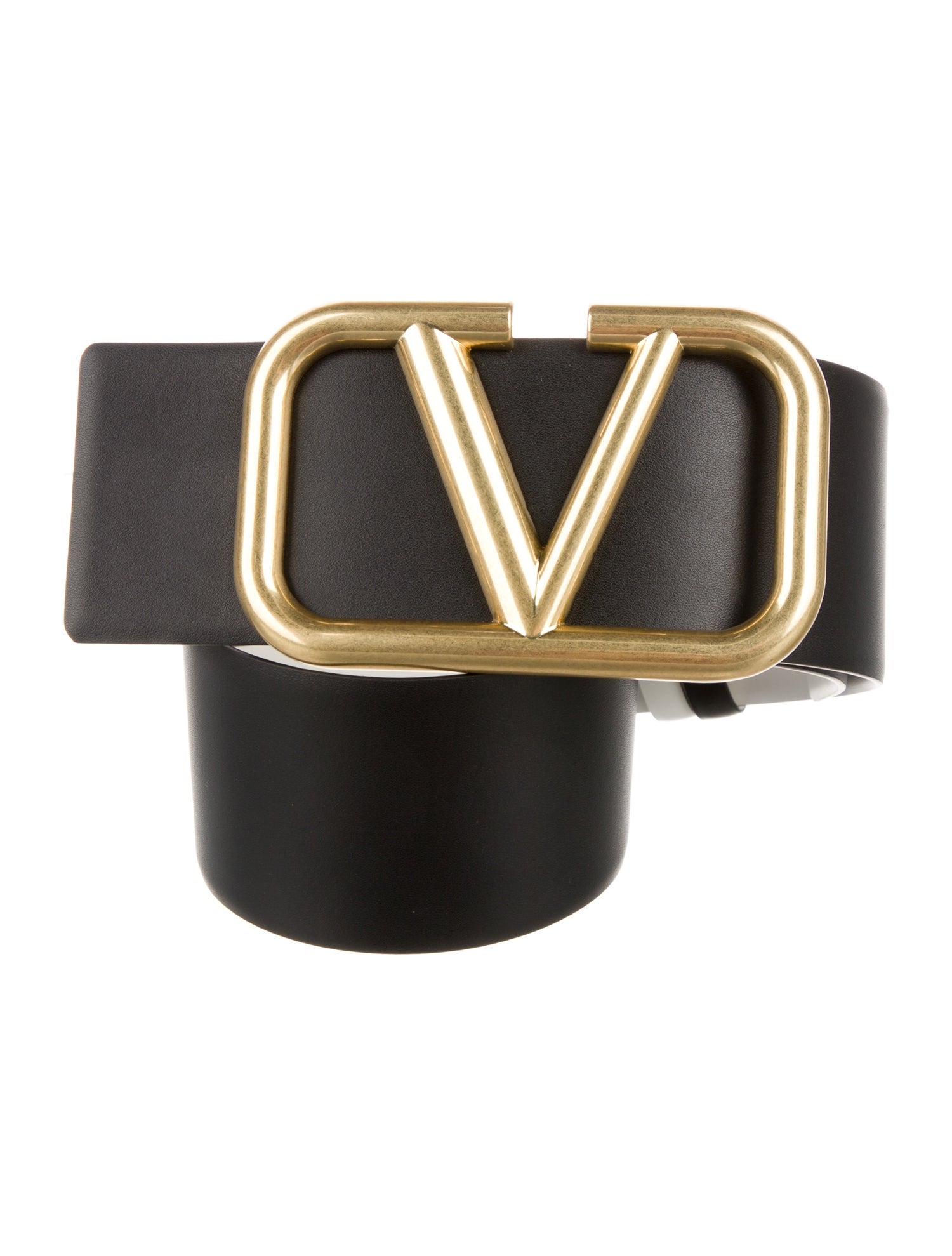 Valentino Wide Leather Belt