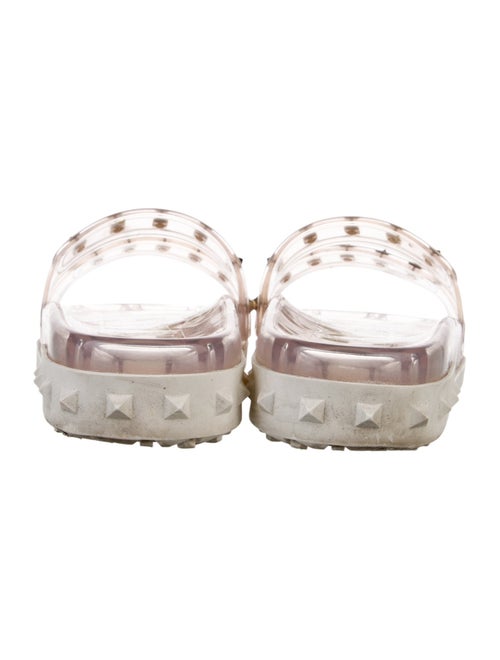 Valentino PVC Studded Accents Slides