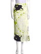 Valentino Floral Print Midi Length Skirt