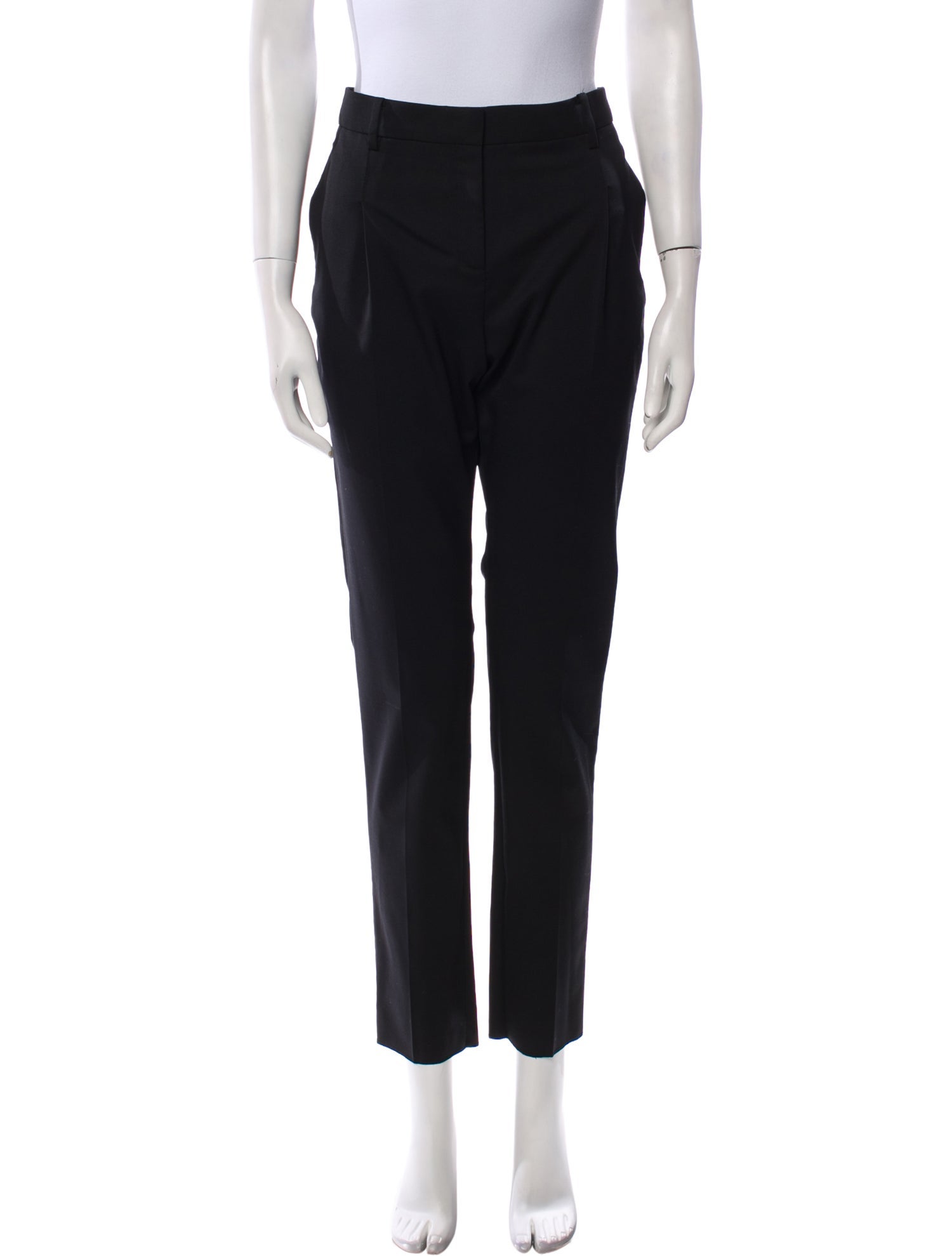 Valentino Virgin Wool Skinny Leg Pants