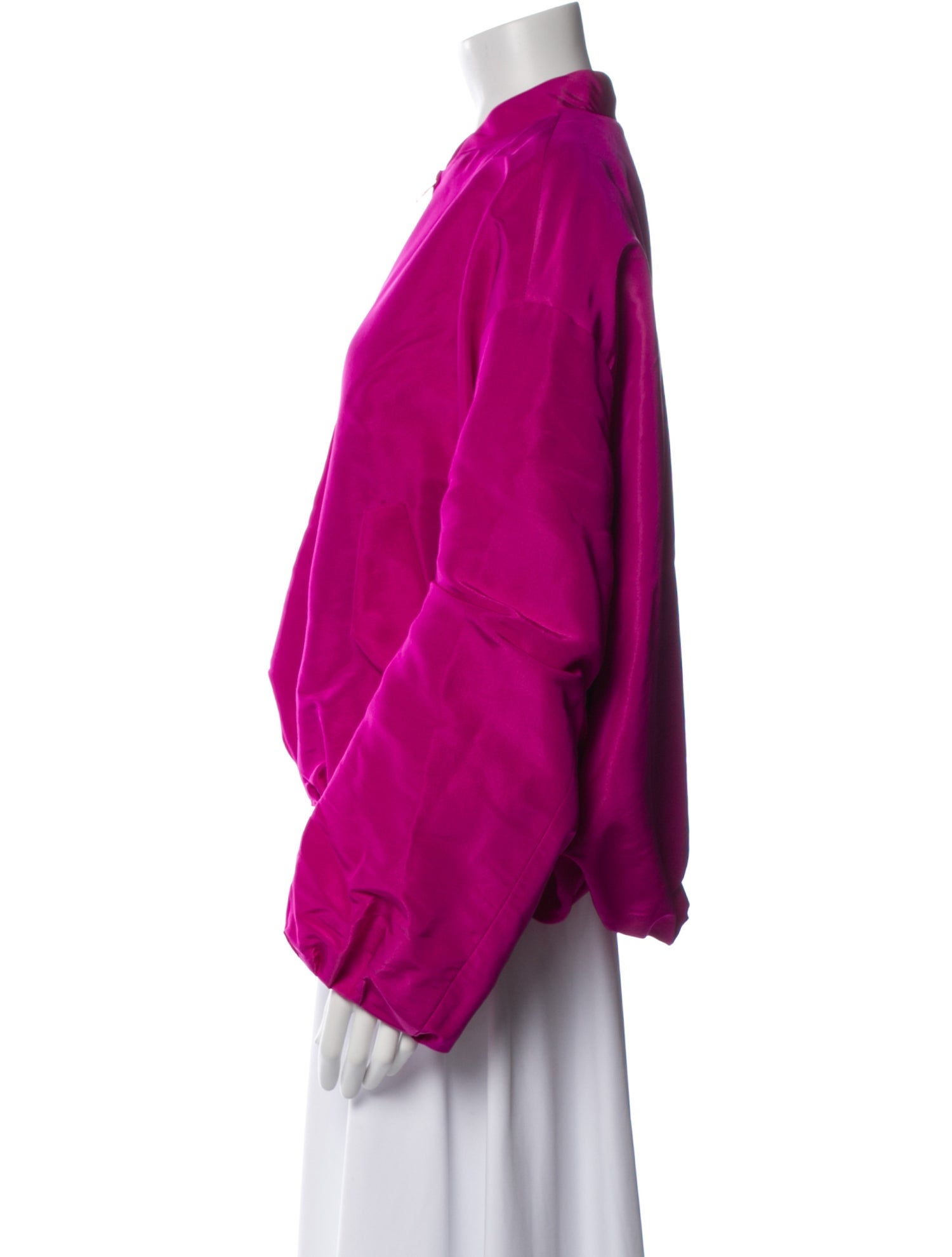 Valentino Silk Bomber Jacket