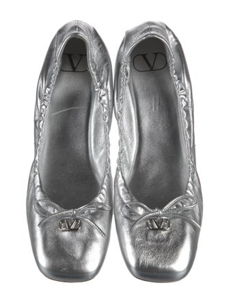 Valentino Leather Ballet Flats