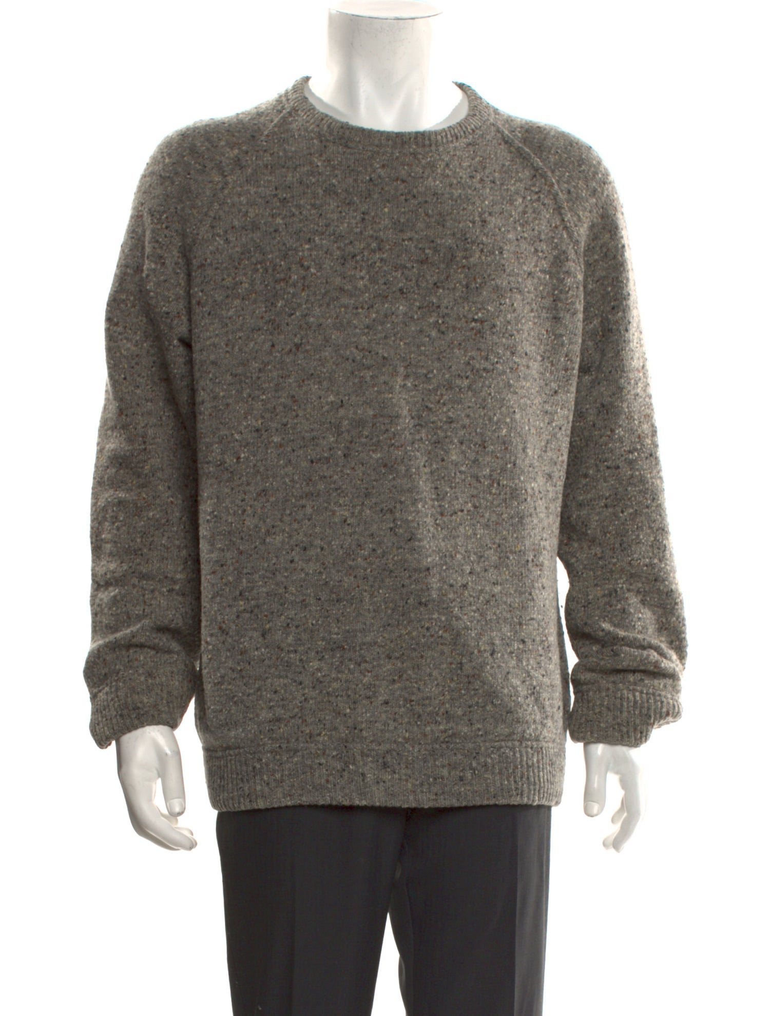 Valentino Virgin Wool Crew Neck Pullover
