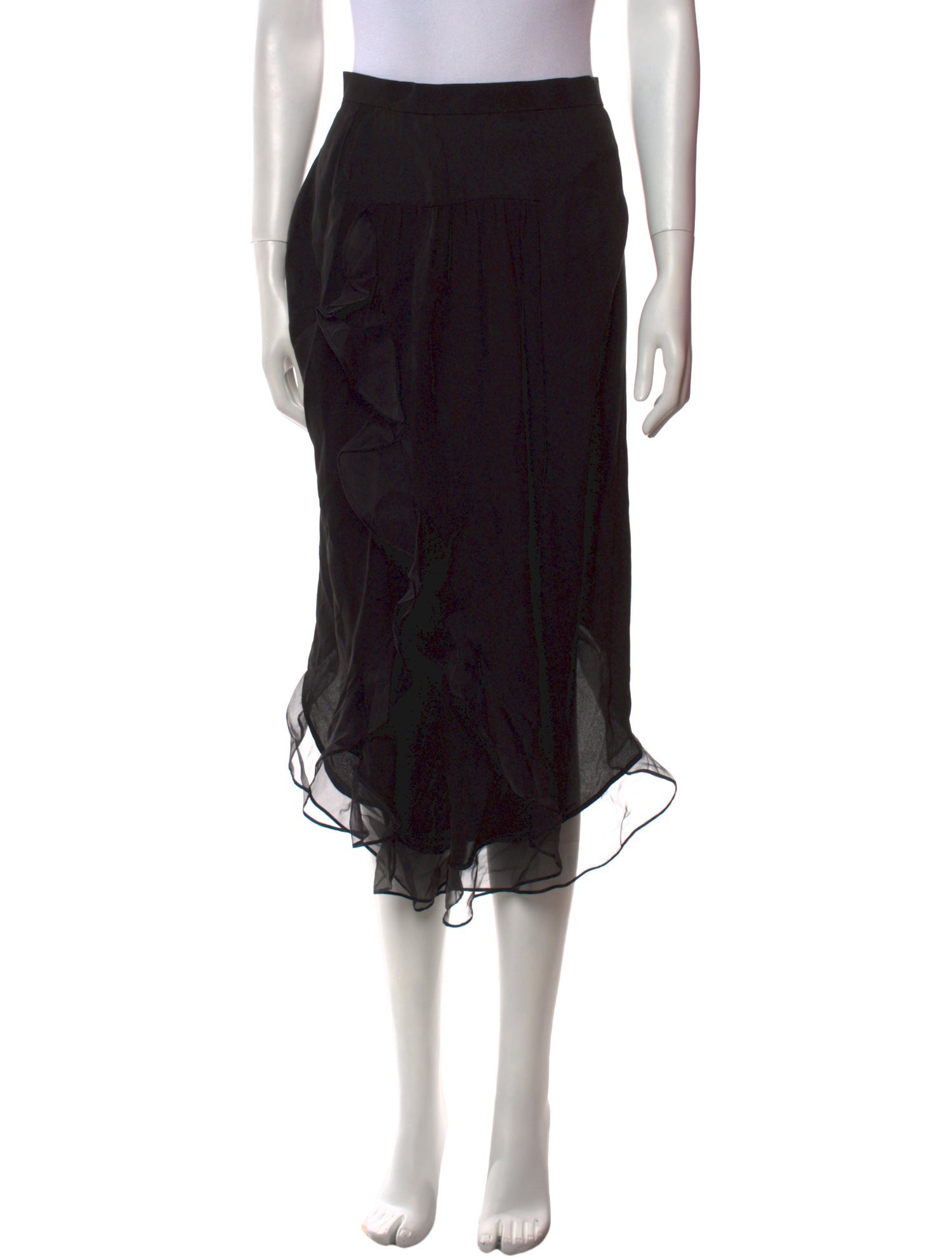 Valentino Silk Wide Leg Pants