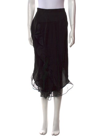 Valentino Silk Wide Leg Pants