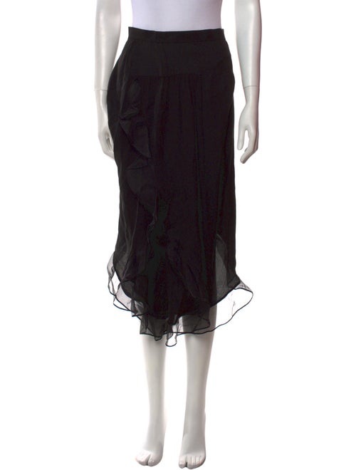 Valentino Silk Wide Leg Pants