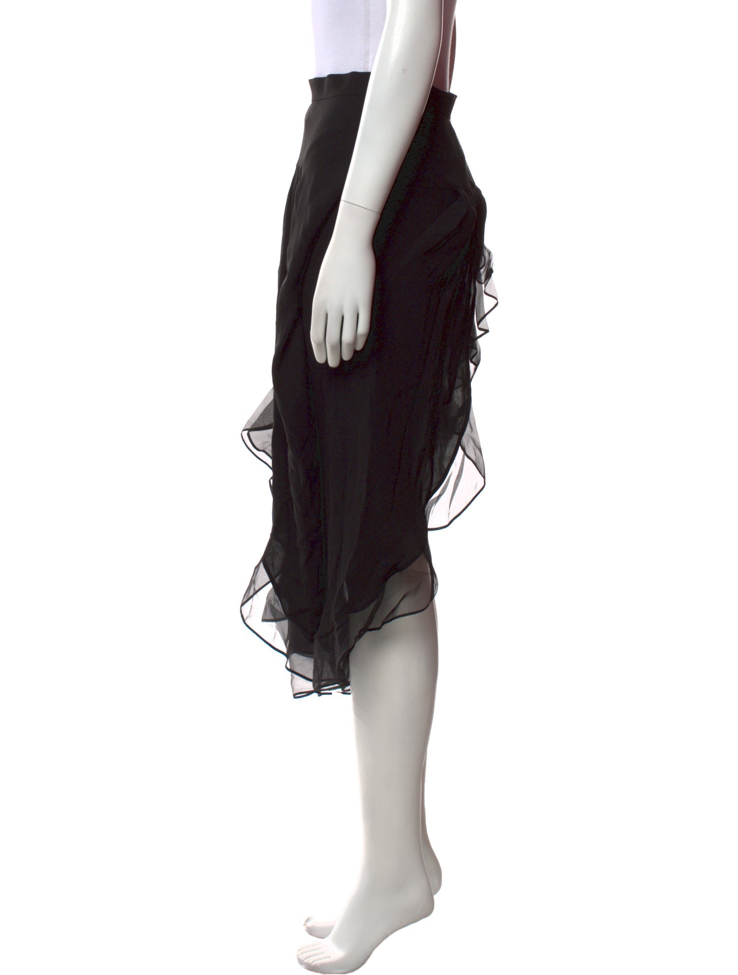 Valentino Silk Wide Leg Pants