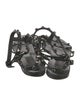 Valentino Rockstud Accents Leather Gladiator Sandals