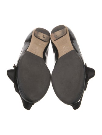 Valentino Rockstud Accents Patent Leather Flats