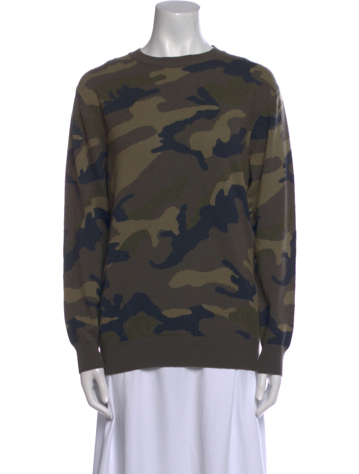 Valentino Cashmere Printed Sweater