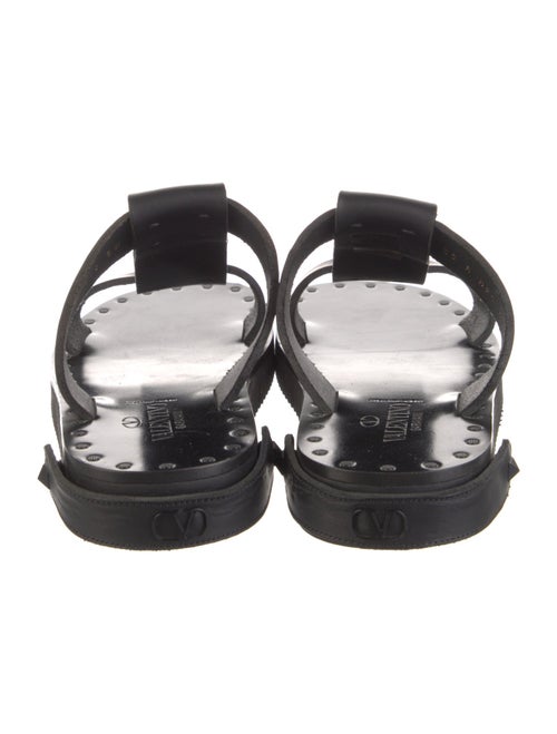 Valentino Leather Slides