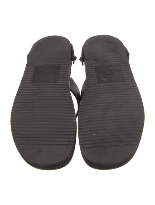 Valentino Leather Slides