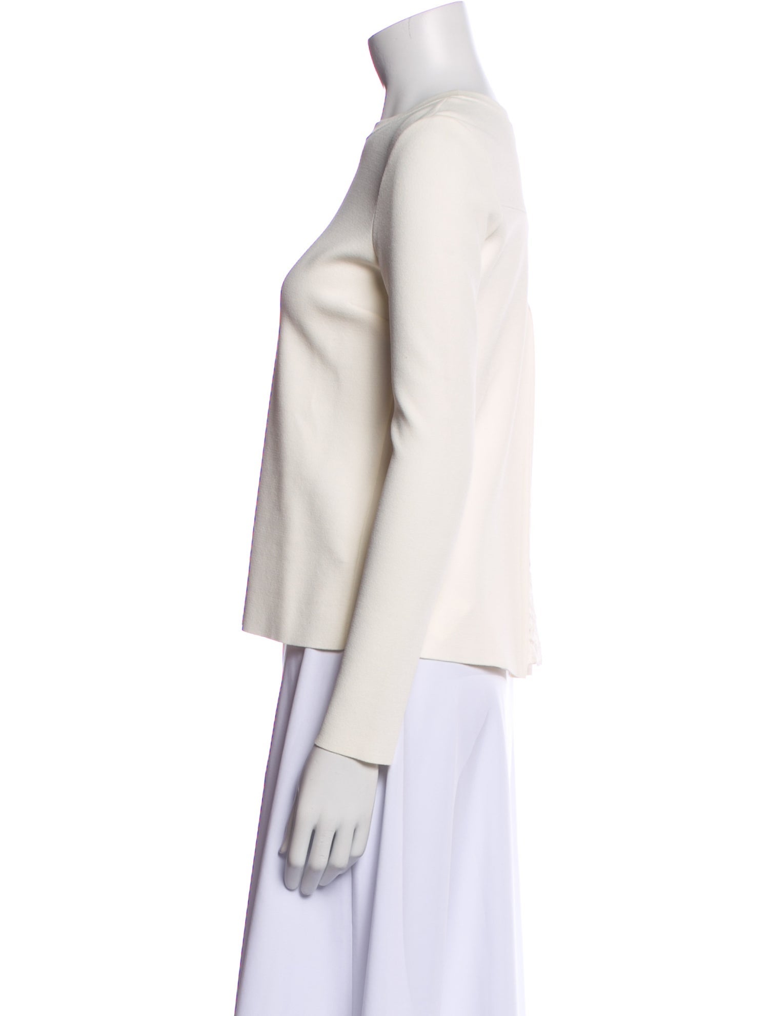 Valentino Crew Neck Long Sleeve Top