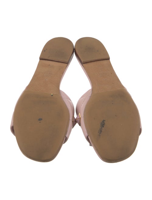 Valentino Rockstud Accents Leather Mules