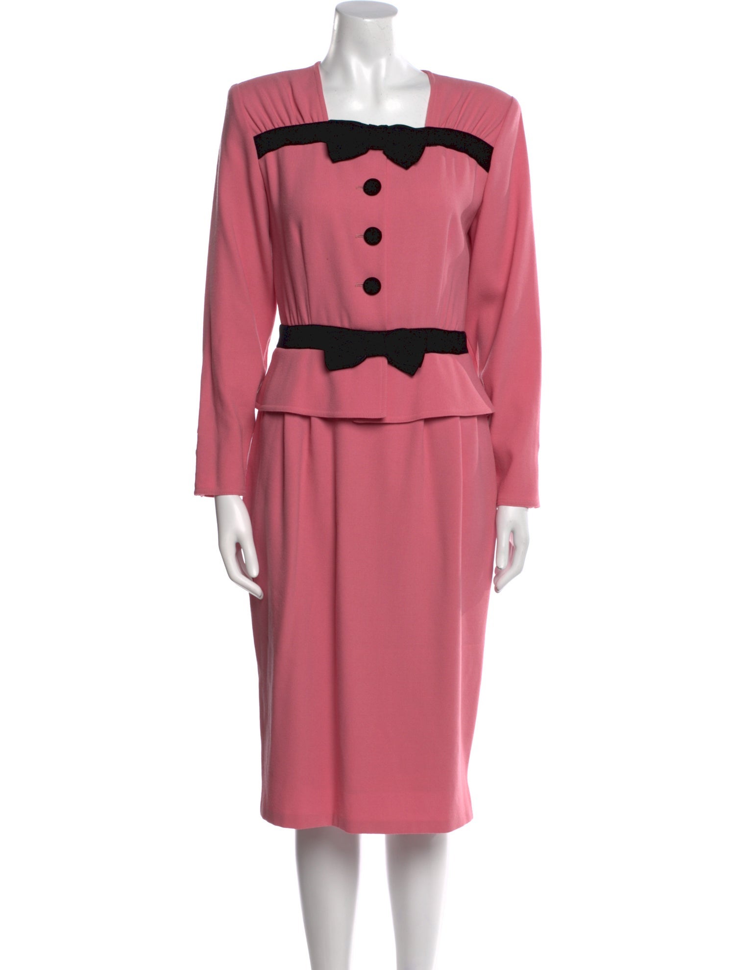 Valentino Vintage Midi Length Dress