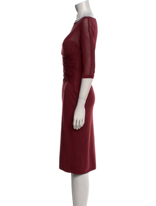Valentino Virgin Wool Midi Length Dress