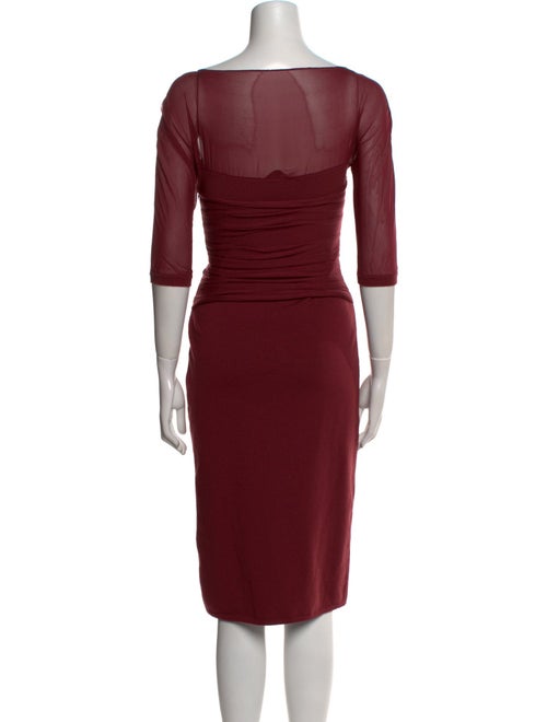 Valentino Virgin Wool Midi Length Dress