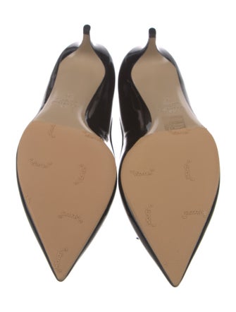 Valentino Patent Leather Bow Accents Pumps