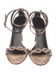 Valentino Satin Crystal Embellishments Sandals