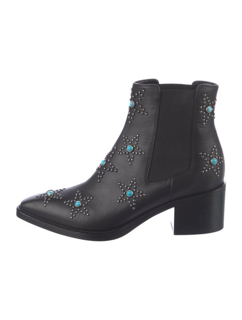 Valentino Leather Chelsea Boots