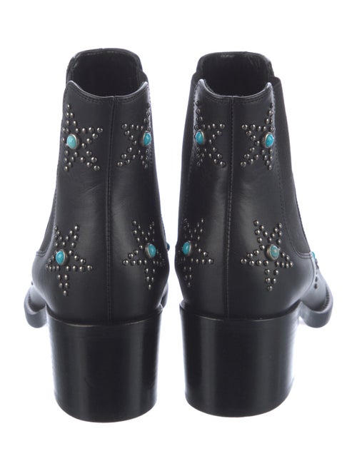 Valentino Leather Chelsea Boots