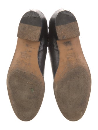 Valentino Rockstud Accents Leather Moto Boots