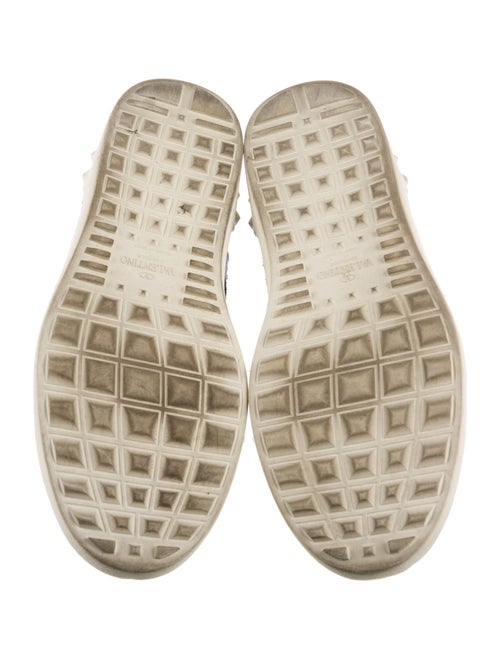 Valentino Denim Patterned Sneakers