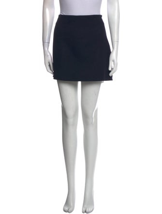 Valentino Virgin Wool Mini Skirt