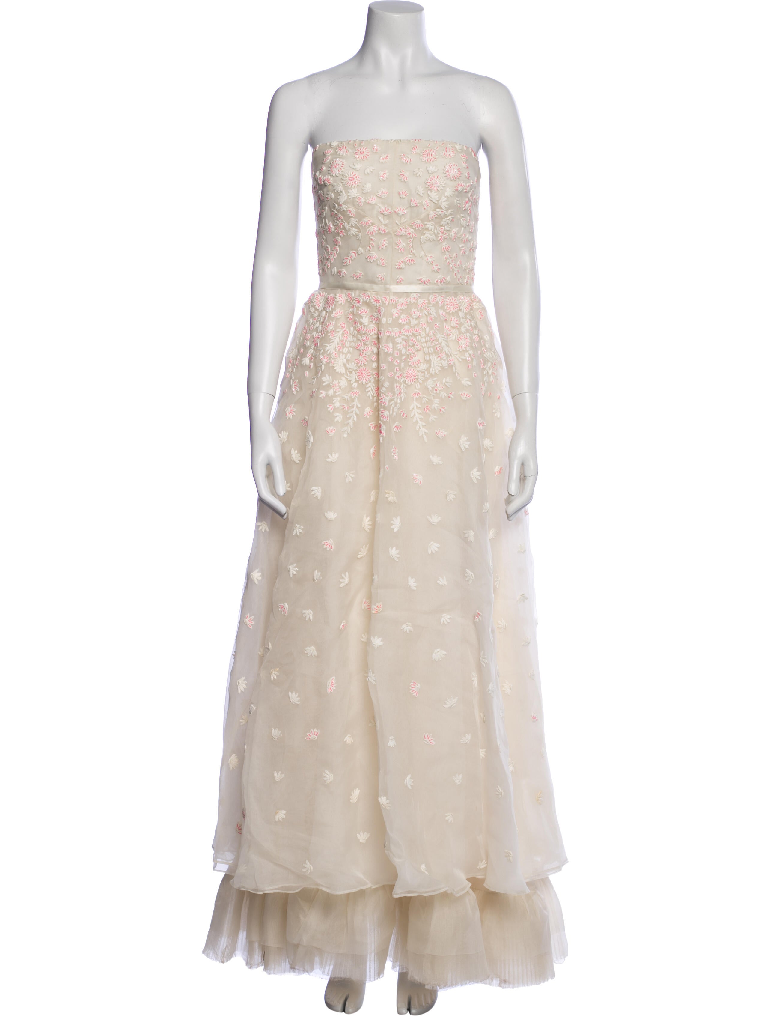 Valentino Silk Long Dress