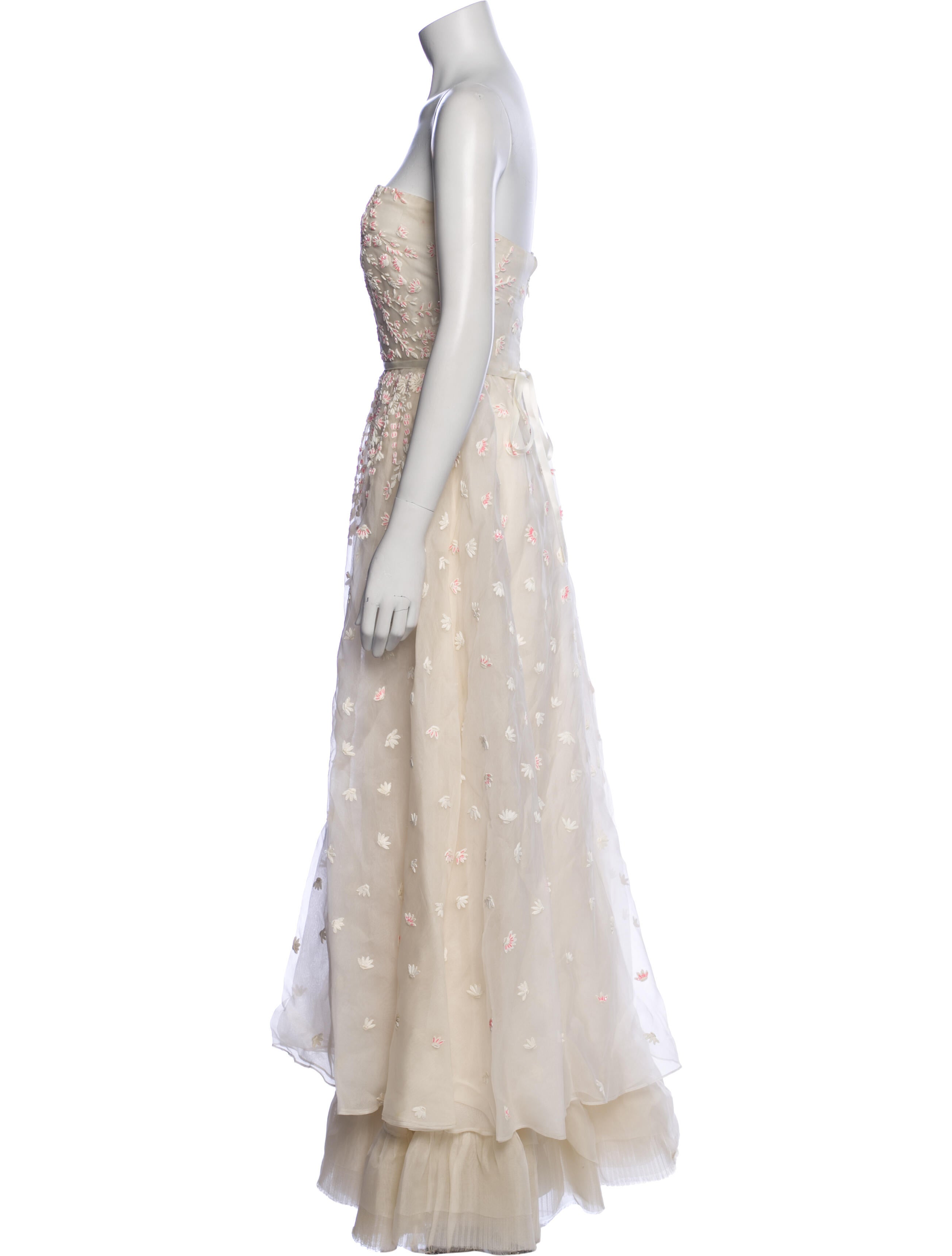 Valentino Silk Long Dress