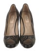Valentino Patent Leather Animal Print Pumps
