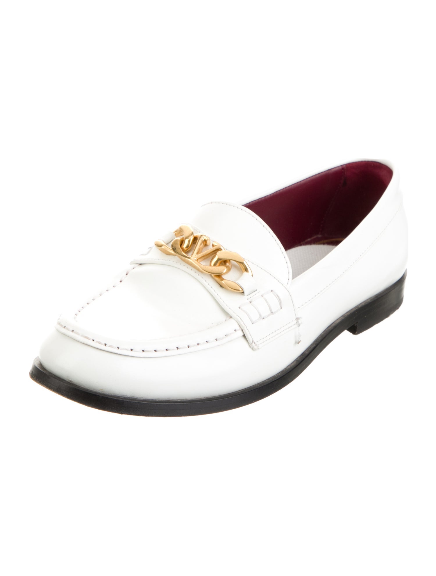 Valentino Leather Loafers