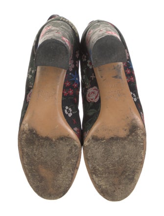 Valentino Floral Print Boots