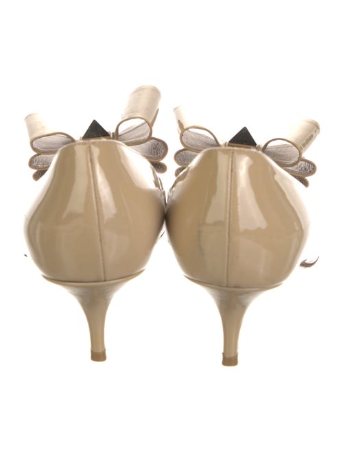 Valentino Rockstud Accents Patent Leather Pumps