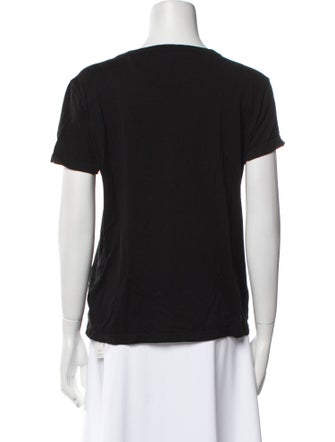 Valentino V-Neck Short Sleeve T-Shirt