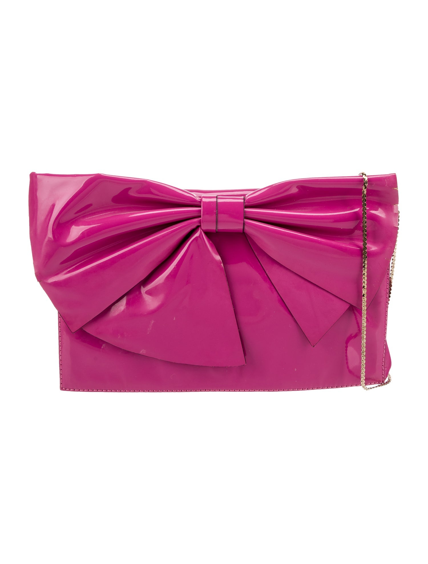 Valentino Patent Leather Shoulder Bag