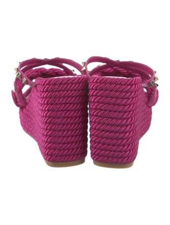 Valentino Rockstud Accents Studded Accents Espadrilles