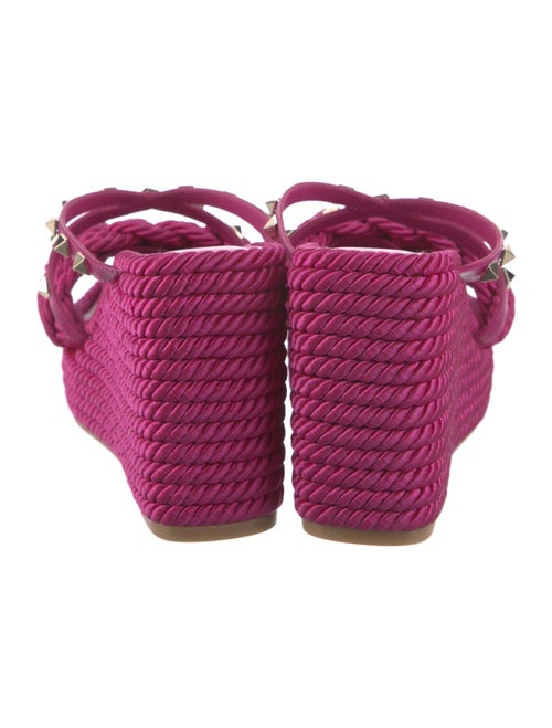 Valentino Rockstud Accents Studded Accents Espadrilles