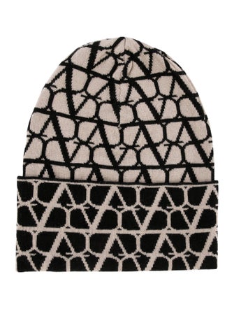 Valentino Valentino Winter V Logo Beanie