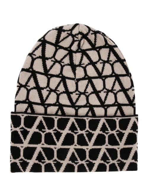 Valentino Valentino Winter V Logo Beanie