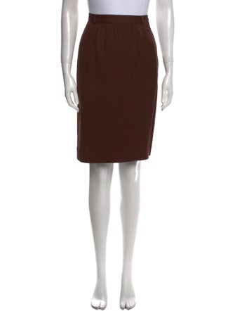 Valentino Wool Knee-Length Skirt