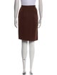 Valentino Wool Knee-Length Skirt