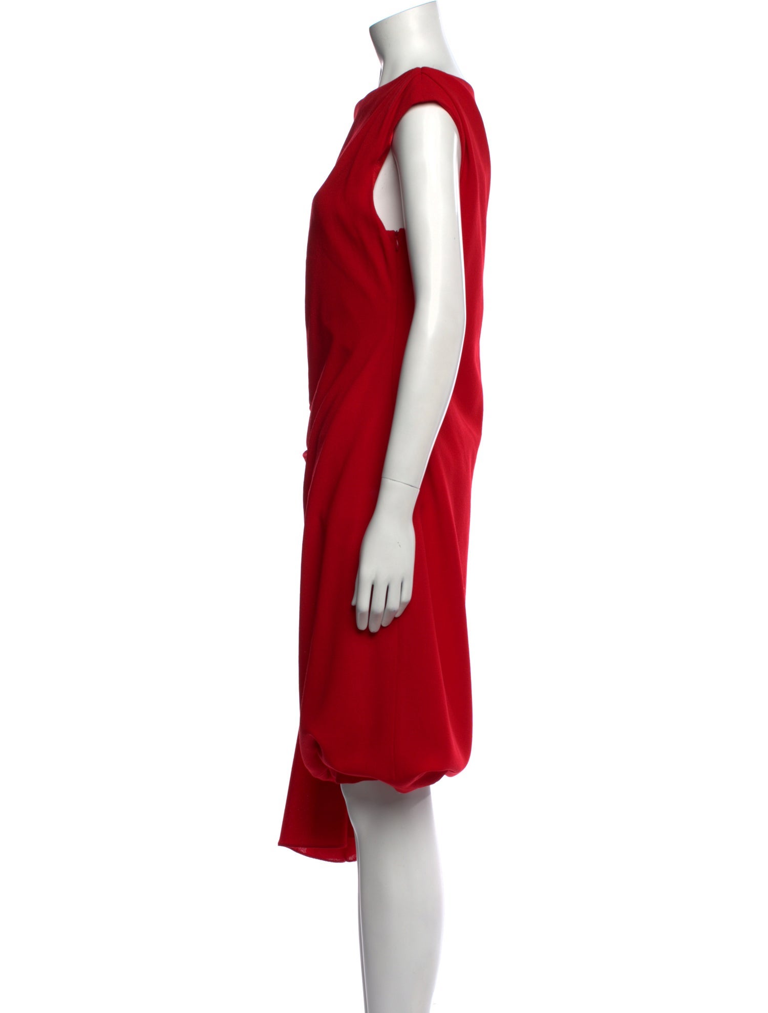 Valentino Virgin Wool Knee-Length Dress