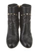 Valentino Rockstud Accents Leather Boots